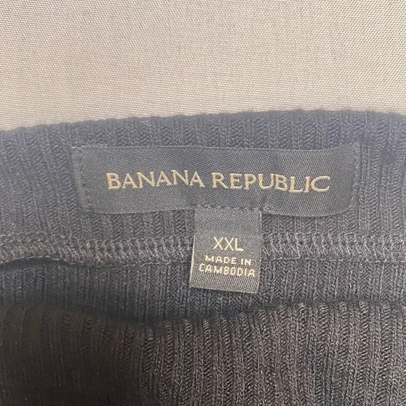 Banana Republic Women's Black Long Sleeve Top - Picture 2 of 11